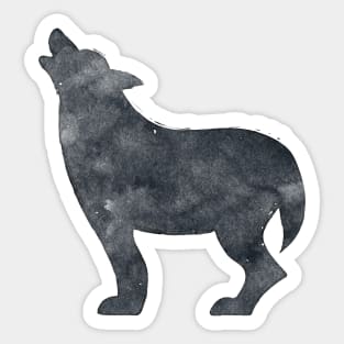 Wolf Inkpress Artwork Sticker